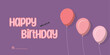 © FASEBOW - Happy Birthday Greeting Card Vector