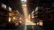 © Stockerl - modern industry 4.0 warehouse storage