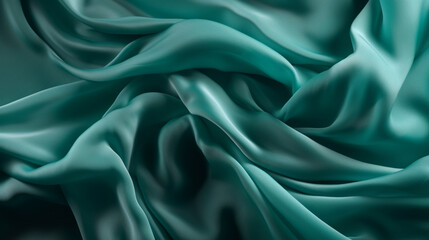 silk wavy fabric abstract background generated ai