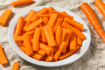 Poster - Raw Orange Organic Carrots