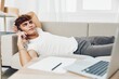 © SHOTPRIME STUDIO - man cellphone selfies person teenager modern cell talking holding online sports phone