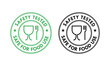 © Deni - food grade design logo template illustration