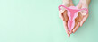 © SewcreamStudio - Hands holding uterus, female reproductive system , woman health, PCOS, gynecologic and cervix cancer concept