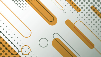 4K ultra high definition modern minimal geometric background yellow dynamic shapes element used for decoration, illustration, backdrop, wallpaper, background.