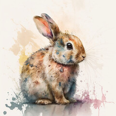 Poster - Painting of rabit