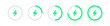 © Cali6ro - wireless charging station icons set.