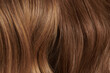 © amixstudio - Close-up texture colored hair set. Toned different shades of strands background
