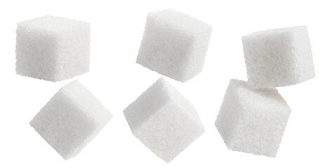 Sticker - Set of sugar cubes cut out