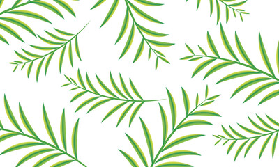 Wall Mural - green leaves background