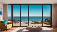 Living Room With A View Of The Ocean, Generative Ai