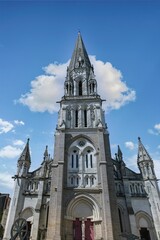 Wall Mural - Nantes, the Saint-Nicolas basilica