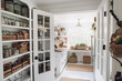 © Trinette Reed - Food pantry closet in cozy cottage style home