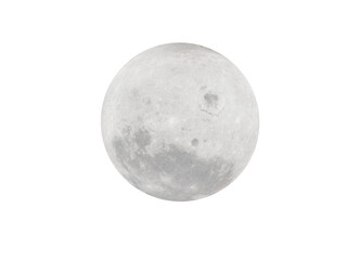 Wall Mural - the moon shining in the middle of the night.