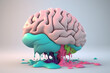 © Tomasz - twórczy umysł, kreatywny mózg - creative mind, creative brain - AI Generated