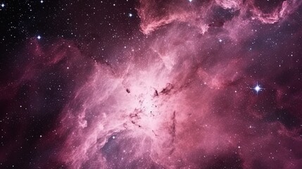 Pink universe light. Galaxies sky in space Planets and stars beauty of Galaxy space exploration.