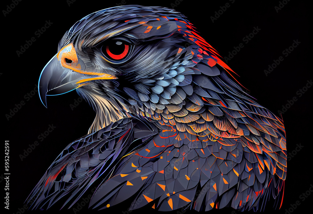 Ilustración de Stock Design a visually stunning digital image of a ...