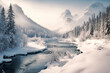 Glacier National Park: A Wilderness Wonderland - generative AI