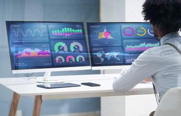 Poster - Business Data Analyst Using Computer
