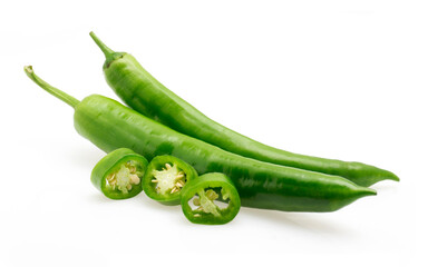 green chili peppers