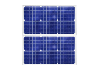 Solar panels (solar cell) in solar farm with sun lighting to create the clean electric power PNG transparent