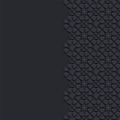 Wall Mural - Decorative background with traditional ornament