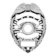 © BUddhika - vector illustration of Security Police badge