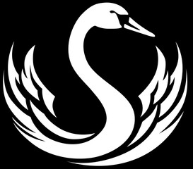 Stylized sawn illustration on black background. Generative AI