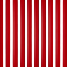 Red And White, Vertical Stripes, Lines Background, Seamless Pattern, Vertical Hand Drawn Stripes On White Seamless Vector Background Texture. Hand Drawn Doodle Lines.
