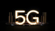 5G (Mobilfunkstandard) stehend für die fünfte Generation des Mobilfunks (Generative AI)