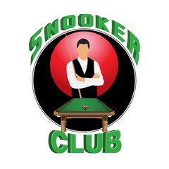 Poster - snooker club