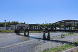 Fototapeta Londyn - 天竜川の水神橋（長野県伊那市）