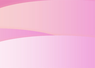 Wall Mural - pink background designed with circles with lines, minimalist style.