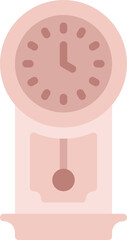 Poster - vintage clock icon