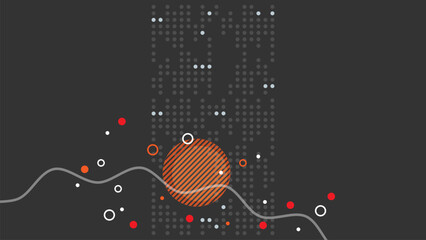 Leinwandbilder - Abstract Dot Background
