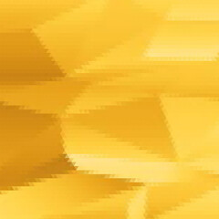 Abstract mosaic background. Yellow cubic geometric background. Design elements. Layered file. eps 10