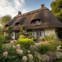 Thatched Cottage In The Village