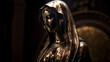 canvas print picture - Statue von der Jungfrau Maria, Mutter von Jesus