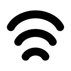 Poster - Wi-Fi signal vector. Radiation wave vector icon. Computer icon ector.
