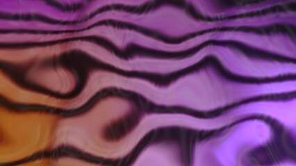 Poster - Abstract flickering colorful pattern of wavy stripes. Motion. Shining bending lines.