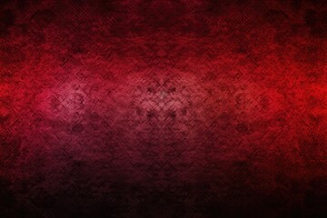 Canvas Print - red and black patterned background. Generative AI