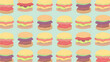 hamburger wallpaper background | Generative AI