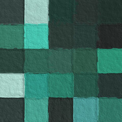 Wall Mural - colorful abstract mosaic with a rough texture background. colored square pattern background. picture