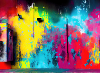 abstract bright colorful background.