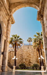 Wall Mural - Bastione S. Remy, Cagliari.