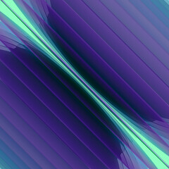 Aufkleber - Shiny glass plates with a fashionable gradient. Futuristic background. 3d rendering digital illustration