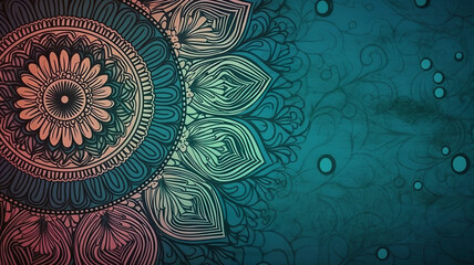  Mandala background, Wallpaper, Generative AI