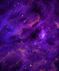 starry night space background