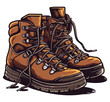 A pair of hiking boots for adventure