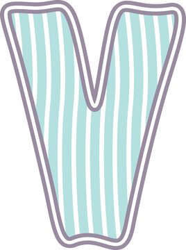 Letter V