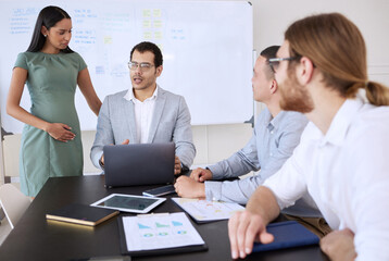 Poster - Sometimes, all you need is a fresh pair of eyes. a diverse group of businesspeople sitting together and having a meeting in the office.